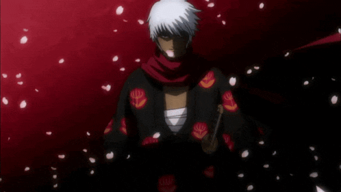 a close up of a person 's face with petals coming out of his eyes
