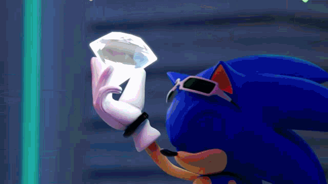 Hyper Sonic Sonic The GIF - Hyper Sonic Sonic Sonic The GIFs