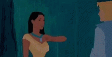 Pocahontas Green GIF - Pocahontas Green Gesture GIFs