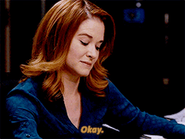 Greys Anatomy April Kepner GIF - Greys Anatomy April Kepner Okay GIFs