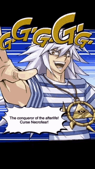 the conqueror of the afterlife curse necropearl appears in a cartoon