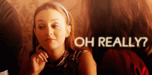 Leighton Meester Oh Really GIF - Leighton Meester Oh Really Blaire Waldorf GIFs