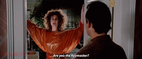Keymaster Gatekeeper GIF - Keymaster Gatekeeper Ghostbusters GIFs