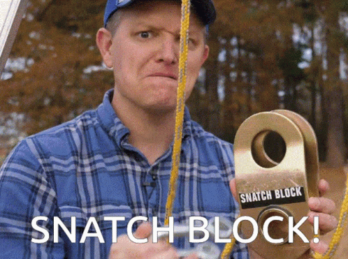 Pulley Snatch Block GIF - Pulley Snatch Block Smarter Every Day GIFs