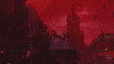 a comic book character is surrounded by skulls and red lightning
