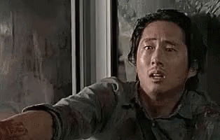 The Walking Dead Glenn GIF - The Walking Dead Glenn Breathing Hard GIFs