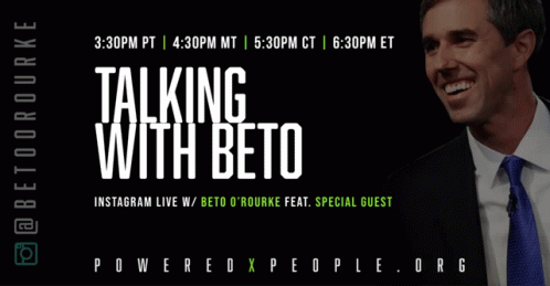 Powered X People Powered By People GIF - Powered X People Powered By People Talking With Beto GIFs