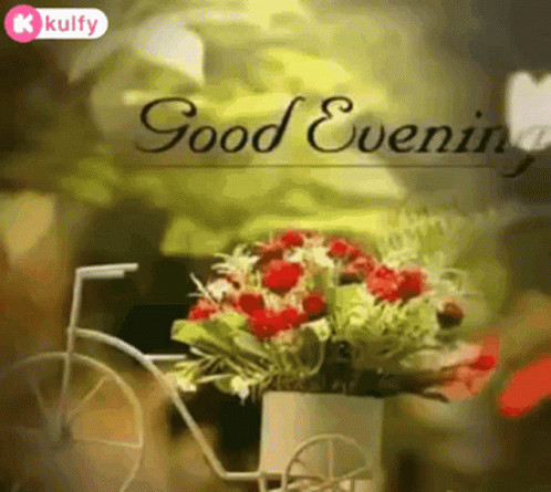 Good Evening Wishes GIF - Good Evening Wishes Tea Time GIFs