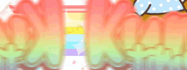 a cartoon bear wearing a party hat is blowing smoke