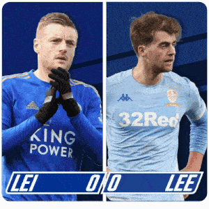 Leicester City F.C. Vs. Leeds United Half-time Break GIF - Soccer Epl English Premier League GIFs