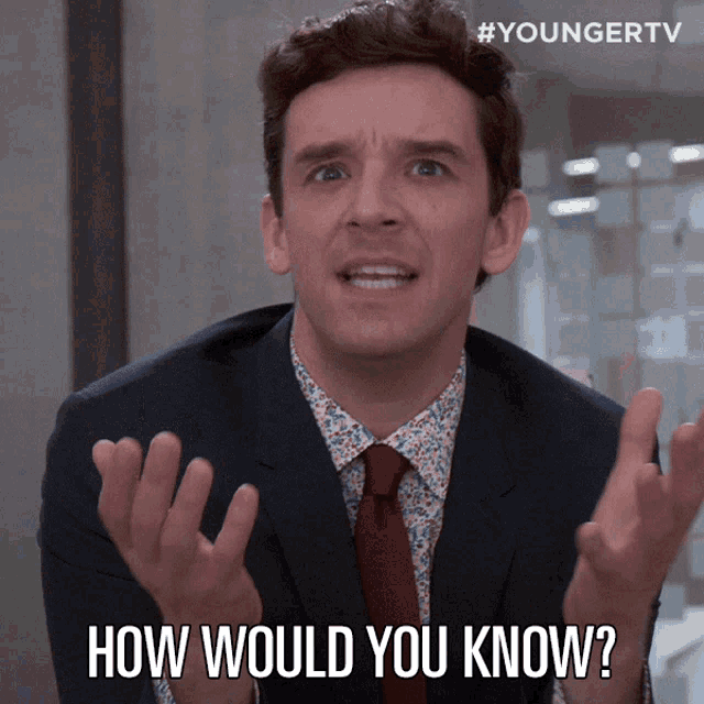 Know How Would You Know GIF - Know How Would You Know Michael Urie GIFs