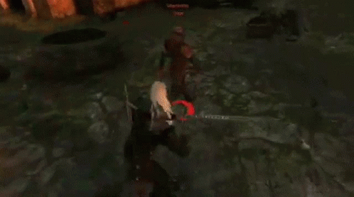 Sword Fight Geralt Of Rivia GIF - Sword Fight Geralt Of Rivia The Witcher GIFs