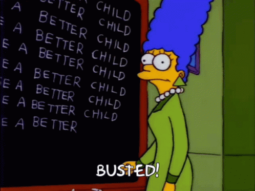 Busted Simpsons GIF - Busted Simpsons Busted Simpsons GIFs
