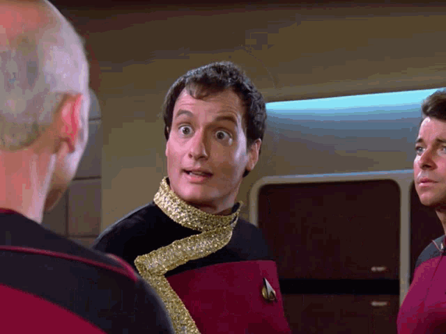 Star Trek Tng GIF - Star Trek Tng John De Lancie GIFs