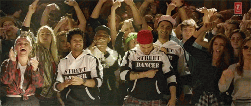 Street Dancer Pointing GIF - Street Dancer Pointing Read It GIFs