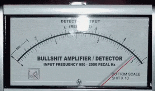 Bullshit Detector Amplifier GIF - Bullshit Detector Amplifier Meter GIFs