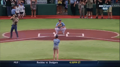 Nice Sinker! GIF - Carly Rae Jepson Baseball Throw GIFs