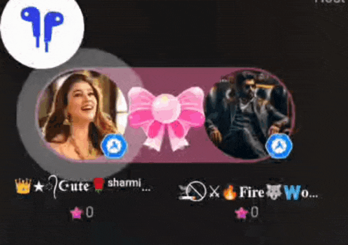 a picture of a woman and a picture of a man with the name sharmi on the bottom
