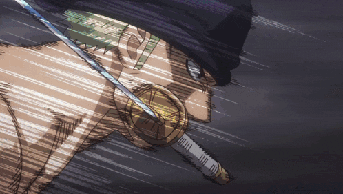 a drawing of a man with a sword in his mouth and a hat on