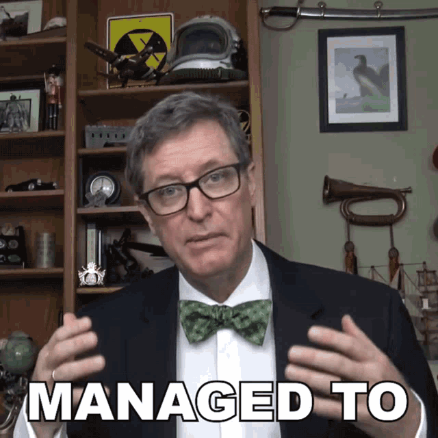 Managed To Survive Lance Geiger GIF - Managed To Survive Lance Geiger The History Guy GIFs