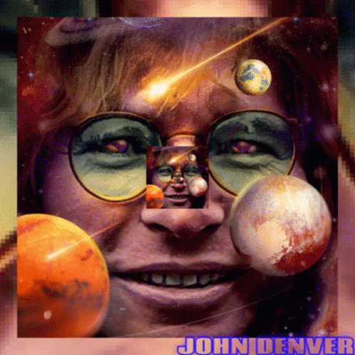 John Denver Music GIF - John Denver Music Planets GIFs