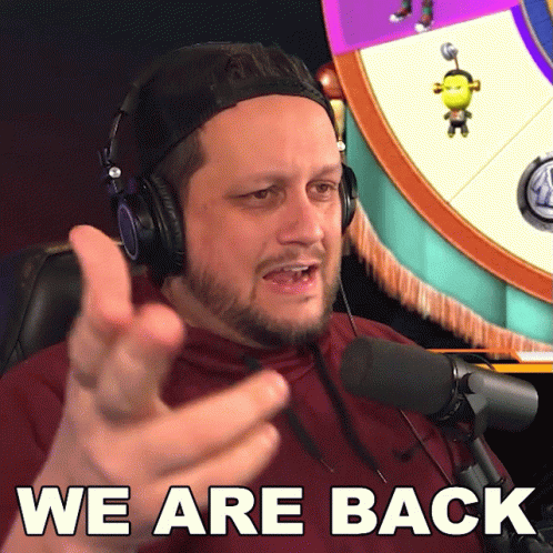 We Are Back Powerbang Gaming GIF - We Are Back Powerbang Gaming Here We Are Again GIFs