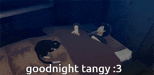 Goodnight Tangy Goodnight Kinkgeorge GIF - Goodnight Tangy Goodnight Kinkgeorge Goodnight Akira Persona 5 GIFs