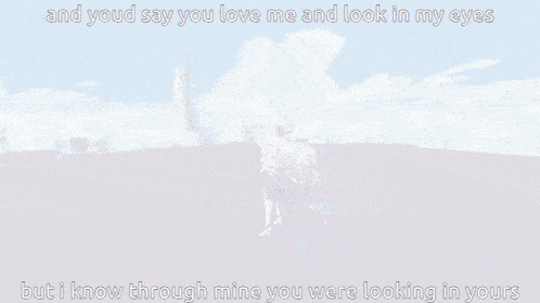 a screenshot of a video game that says and youd say you love me