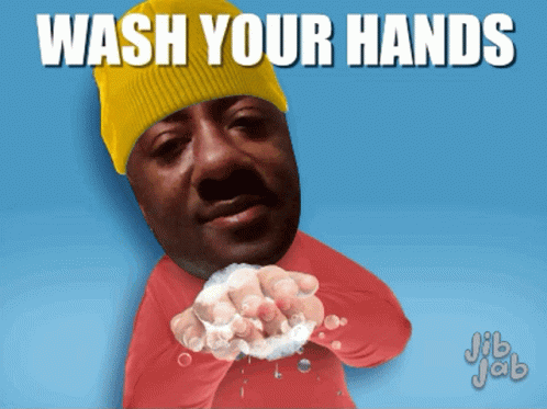 Wash Your Hands Hand Sanitizer GIF - Wash Your Hands Hand Sanitizer Neko GIFs