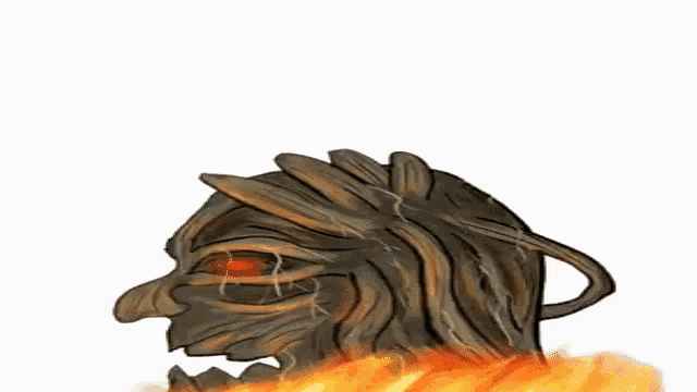 a cartoon of a monster with the words " are the roots of our world " written above it