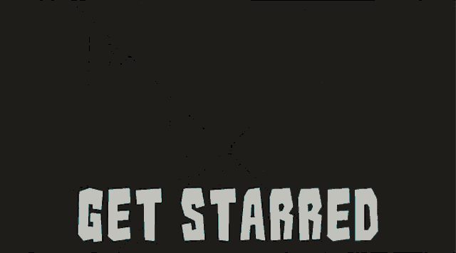 a man in a green suit and tie stands in front of a group of monsters with the words get starred below him