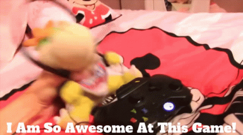 Sml Bowser Junior GIF - Sml Bowser Junior I Am So Awesome At This Game GIFs