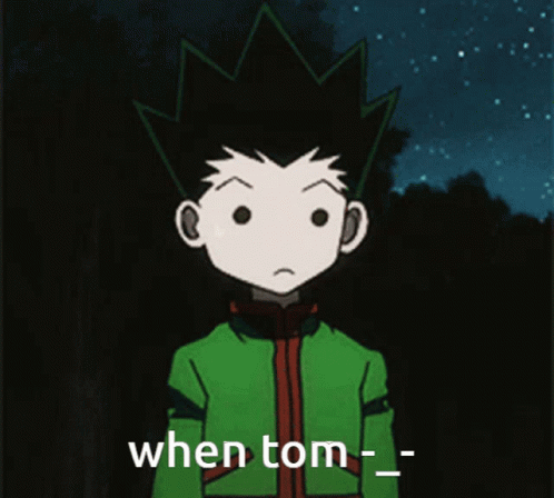 Gon Tommth GIF - Gon Tommth Dum GIFs