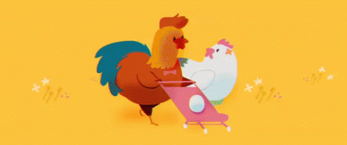 Chickens GIF - Chickens Married Couple GIFs