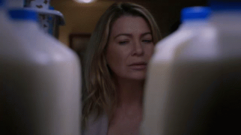 Greys Anatomy Meredith Grey GIF - Greys Anatomy Meredith Grey Closing Fridge GIFs