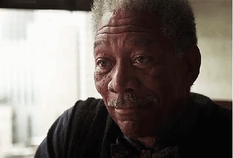 Goodluck Morgan Freeman GIF - Goodluck Morgan Freeman Reaction GIFs