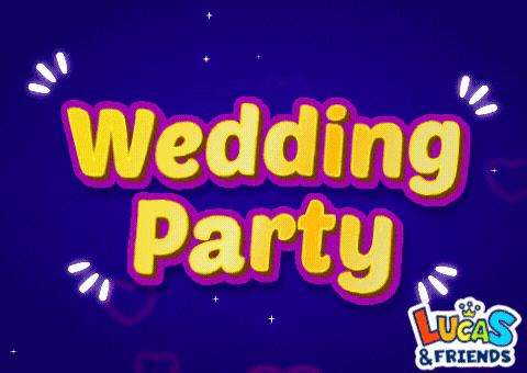 a lucas & friends wedding party advertisement