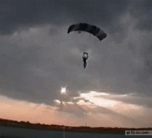 Skydiving Parachuting GIF - Skydiving Parachuting Landing GIFs