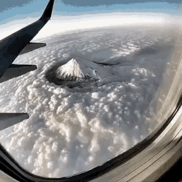 Mountain Clouds GIF - Mountain Clouds Mt Fuji GIFs