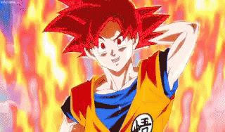 Goku Embarrased GIF - Goku Embarrased Dragon GIFs
