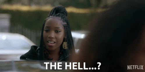 The Hell Ashley Blaine Featherson GIF - The Hell Ashley Blaine Featherson Joelle Brooks GIFs