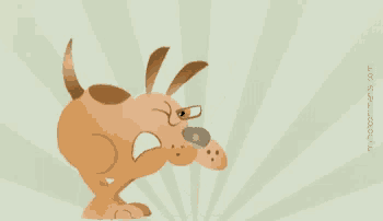 a picture of an angry dog with the words droppin sum luv