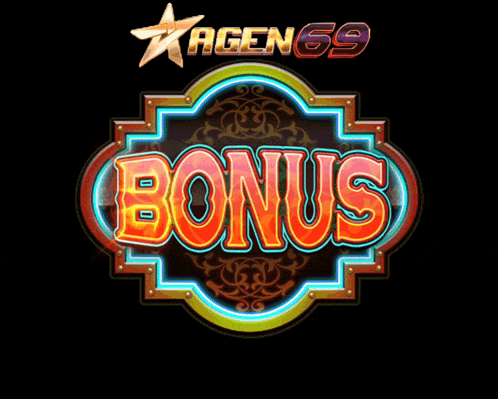 a sign that says bonus on it with a star above it