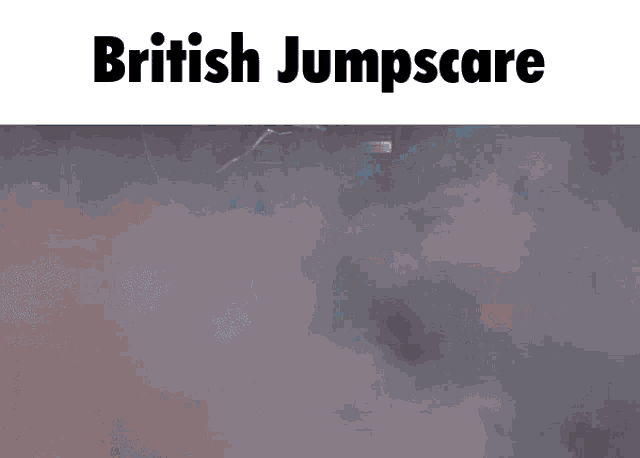 a picture of a british jumpscare spinning on a white background