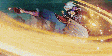 a person is riding a roller coaster in a car at night .
