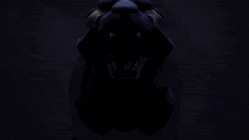 a blue background with a few lines of light