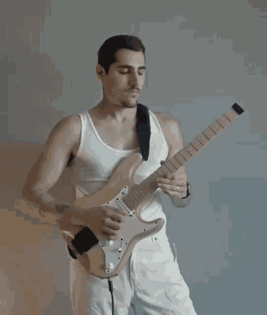 Playing Guitar Rudy Ayoub GIF - Playing Guitar Rudy Ayoub Guitarist GIFs