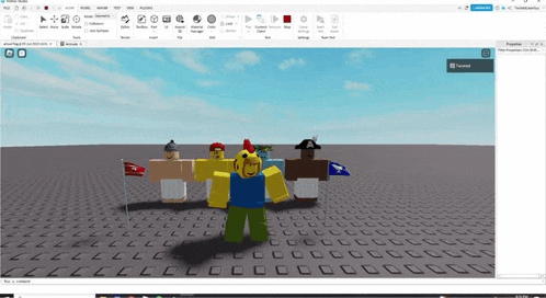 a group of roblox characters are standing next to each other in a game