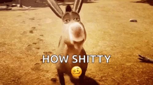 Donkey How Shitty GIF - Donkey How Shitty Smile GIFs