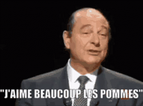 Chirac Pommes GIF - Chirac Pommes GIFs
